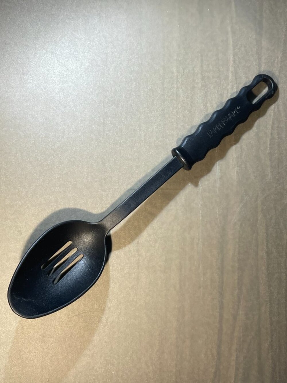 Farberware Black Nylon Slotted Serving Spoon Wavy Handle 15” Kitchen (2050)